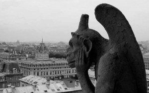 Gargoyle on Notre Dame